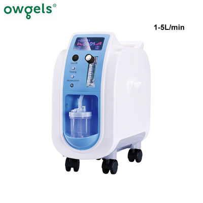 Concentrador portátil do oxigênio de Owgels da pureza de 96% 5 litros para o uso da casa