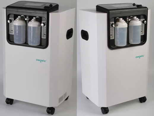O sistema duplo do filtro casa do concentrador do oxigênio de 10 litros usa 55KG 750W