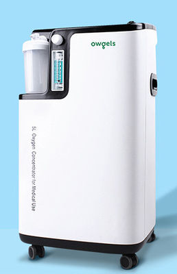 Pureza de 93% concentrador móvel do oxigênio do uso da casa do concentrador do oxigênio de 5 litros
