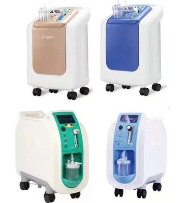 concentrador móvel do oxigênio 5L com equipamento dos cuidados médicos da pureza do Nebulizer 96%