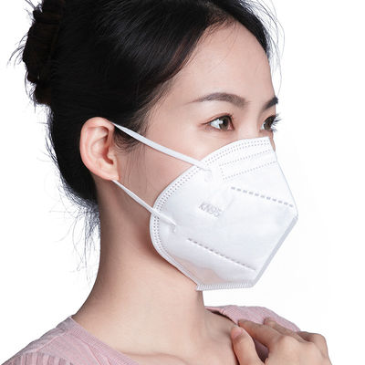 NB2834 3 máscara do respirador da dobra FFP2, respiradores KN95 protetores descartáveis brancos
