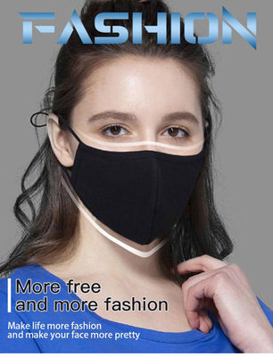 Máscara protetora pessoal de cobre preta de Ion Cotton Mask Washable Reusable Waterpoof