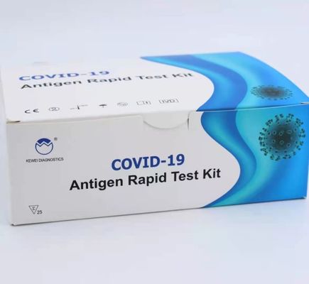 O CE rápido do jogo do teste do antígeno fresco dos cotonetes COVID-19 aprovou seguro e exato