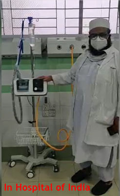 Dispositivos altos do oxigênio do fluxo da cânula nasal regulamentar automática do oxigênio