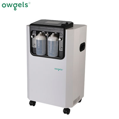 Concentrador 10l do oxigênio da pureza alta 0.05MPA Owgels com garrafa do humidificador