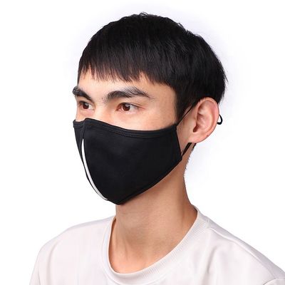 Máscara de poeira lavável reusável do anti vírus de ROHS, máscara protetora da prova da poeira do algodão