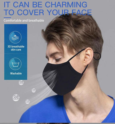 Máscara elástica de cobre lavável do algodão de Ion Cotton Face Mask Reusable Earloop